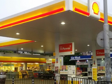 Shell - Petrol station, autogas