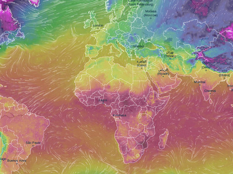 Ventusky - Карти на вятър, дъжд и температура