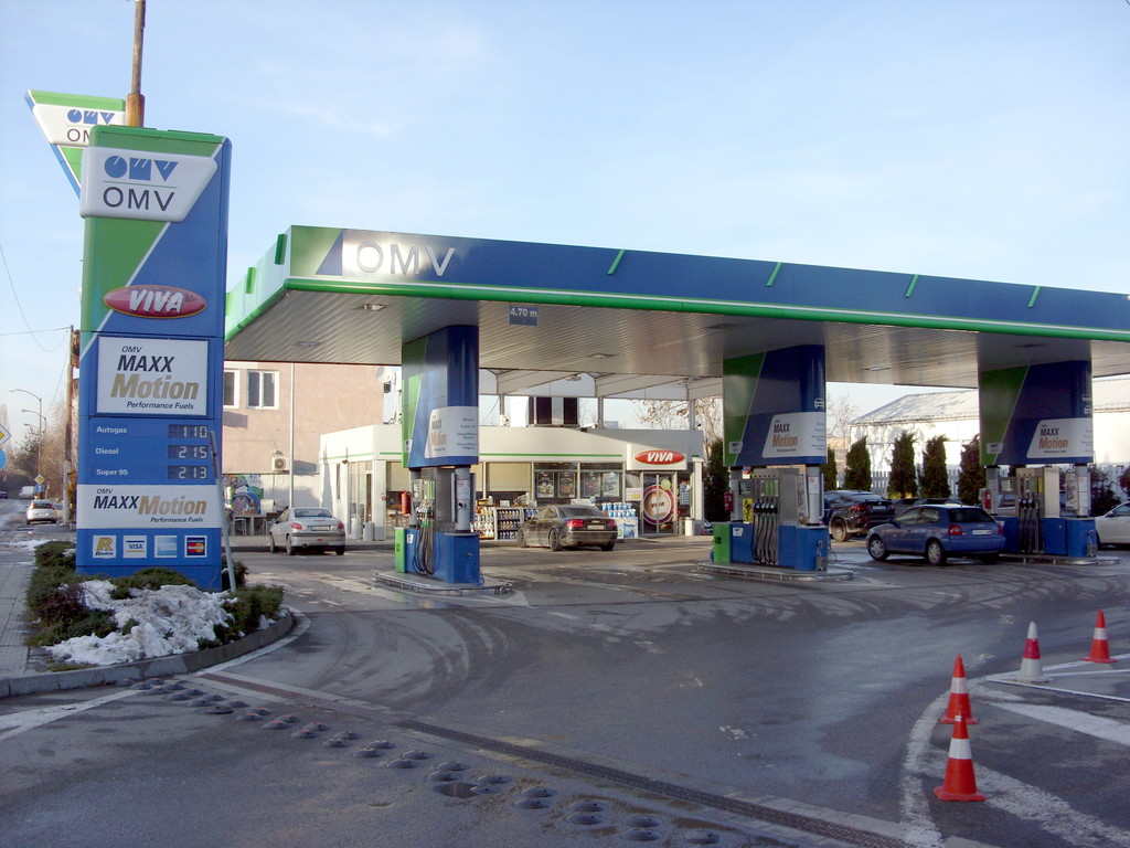 OMV - fuel station, diesel, petrol, autogas